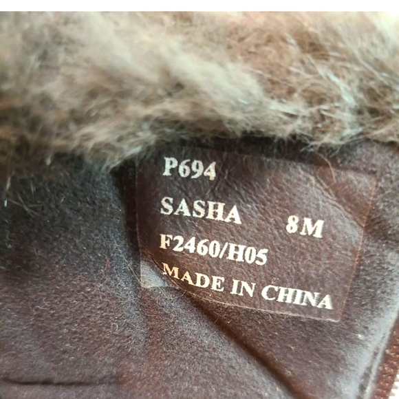 COACH SASHA WINTER BOOTS WITH FUR SIZE 8 - Picture 6 of 8